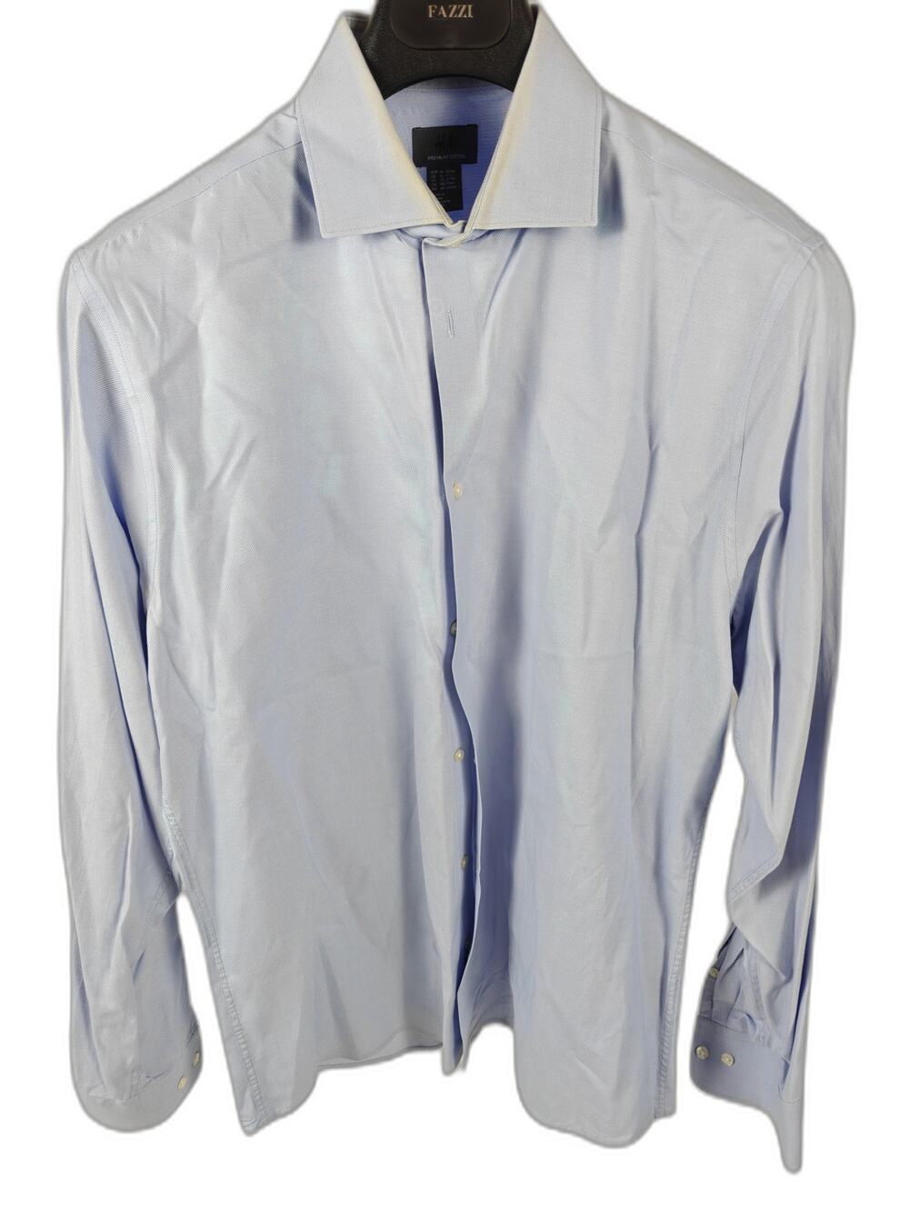 Men’s H&M Dress Shirt Light Blue XL 17 1/4